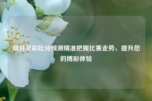 明日足彩比分预测精准把握比赛走势，提升您的博彩体验