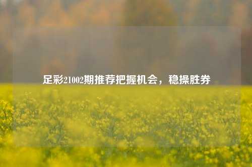 足彩21002期推荐把握机会，稳操胜券