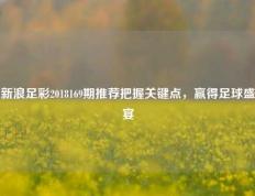 新浪足彩2018169期推荐把握关键点，赢得足球盛宴