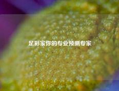 足彩家你的专业预测专家