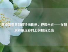 新浪彩票足彩网珍惜机遇，把握未来——在新浪彩票足彩网上的投资之旅