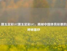 璞玉足彩197璞玉足彩197，揭秘中国体育彩票的神秘面纱