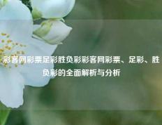 彩客网彩票足彩胜负彩彩客网彩票、足彩、胜负彩的全面解析与分析