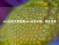 18014足彩大势把握18014足彩大势，稳中求胜