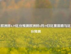 欧洲杯6.19比分预测欧洲杯6月19日比赛前瞻与比分预测