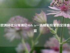 欧洲杯比分预测启98db in一场精彩纷呈的足球盛宴