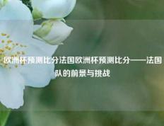 欧洲杯预测比分法国欧洲杯预测比分——法国队的前景与挑战