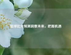 篮球比分预测洞察未来，把握机遇