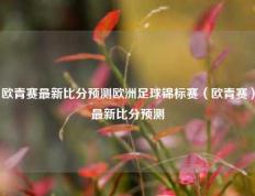 欧青赛最新比分预测欧洲足球锦标赛（欧青赛）最新比分预测