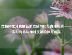 竞猜网比分直播新浪竞猜网比分直播新浪——实时竞猜与即时反馈的体育盛宴