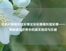 足彩彩票模拟摇彩票足彩彩票模拟摇彩票——揭秘虚拟世界中的真实挑战与乐趣