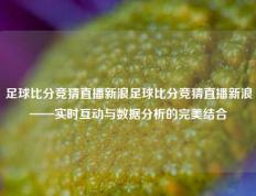 足球比分竞猜直播新浪足球比分竞猜直播新浪——实时互动与数据分析的完美结合