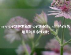 ag vg电子烟探索新型电子烟市场，AG VG与传统烟草的革命性对比