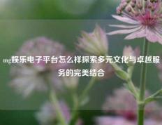 mg娱乐电子平台怎么样探索多元文化与卓越服务的完美结合