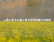 mg真人电子MG真人电子游戏的魅力与挑战