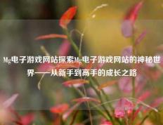 Mg电子游戏网站探索Mg电子游戏网站的神秘世界——从新手到高手的成长之路
