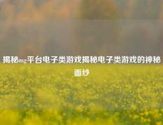 揭秘mg平台电子类游戏揭秘电子类游戏的神秘面纱