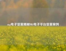 mg电子受害揭秘MG电子平台受害案例