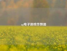 ag电子游戏作弊器