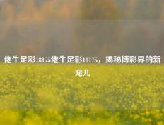 佬牛足彩18175佬牛足彩18175，揭秘博彩界的新宠儿