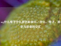 mg什么电子什么游艺彩金MG、什么、电子、游艺与彩金的交汇