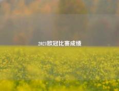 2021欧冠比赛成绩