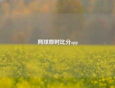 网球即时比分app