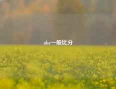 nba一般比分