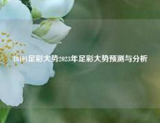 18101足彩大势2023年足彩大势预测与分析