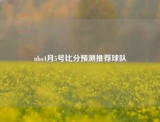nba4月5号比分预测推荐球队