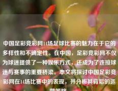 中国足彩竞彩网14场足球比赛的魅力在于它的多样性和不确定性。在中国，足彩竞彩网不仅为球迷提供了一种娱乐方式，还成为了连接球迷与赛事的重要桥梁。本文将探讨中国足彩竞彩网在14场比赛中的表现，并分析其背后的运营策略。