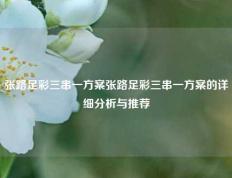 张路足彩三串一方案张路足彩三串一方案的详细分析与推荐
