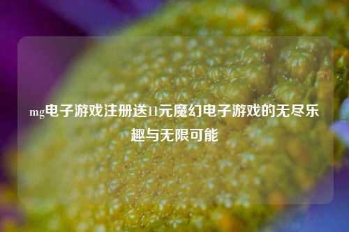 mg电子游戏注册送11元魔幻电子游戏的无尽乐趣与无限可能