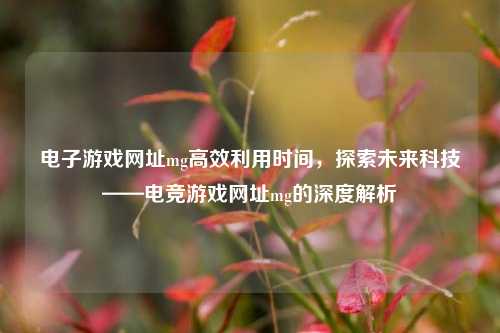 电子游戏网址mg高效利用时间，探索未来科技——电竞游戏网址mg的深度解析
