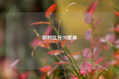 即时比分7M繁体