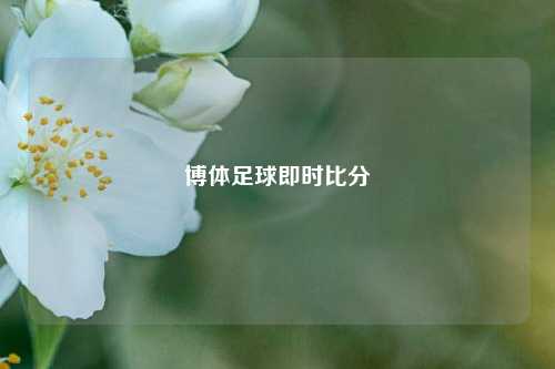 博体足球即时比分