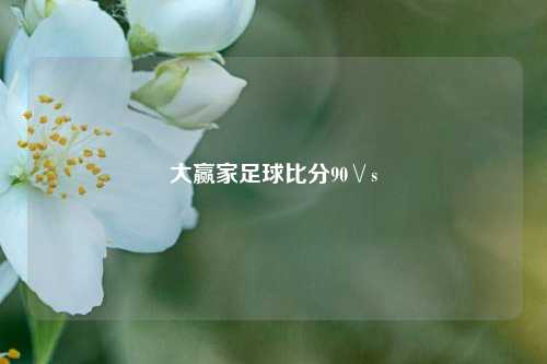 大赢家足球比分90∨s