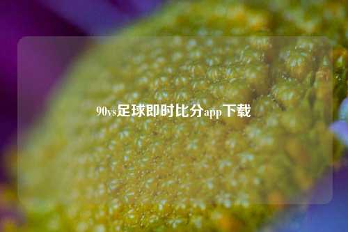 90vs足球即时比分app下载